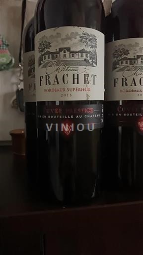 Bordeaux Bordeaux Supérieur Château Frachet Prestige 2015