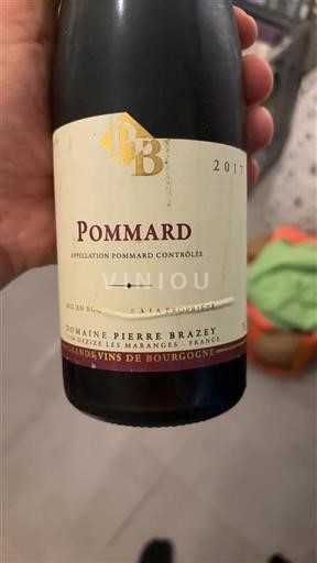 Bourgogne Pommard Domaine Pierre Brazey 2017