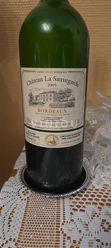 Bordeaux Château La Sauvegarde 2005