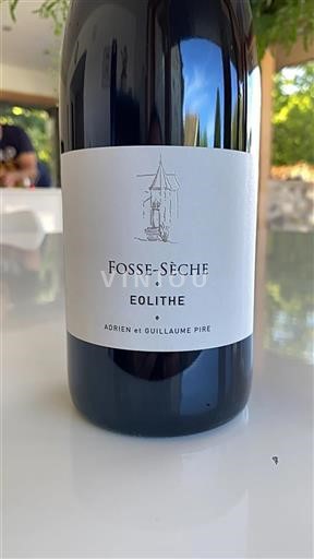 Vallée de la Loire Saumur Château Fossesèche Eolithe 2020