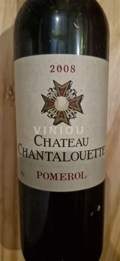 Bordeaux Pomerol Château Chantalouette 2008