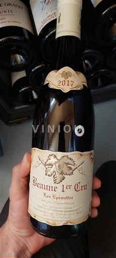 Bourgogne Premier Cru François Et Sylvie Gerbeaut Les Epenottes 2017