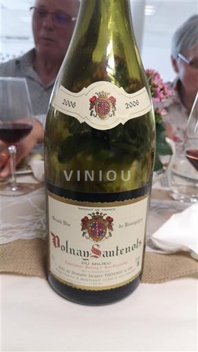Bourgondië Niet gespecificeerd Premier Cru Jacques Thevenot Et Fils Du Milieu 2006