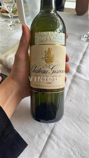Bordeaux Margaux Grand Cru Château Giscours 2009