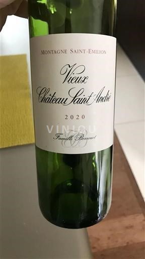 Bordeaux Montagne-saint-émilion Château Vieux Saintandré 2020