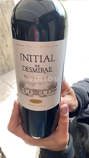 Burdeos Margaux Château Desmirail Initial de Desmirail 2021