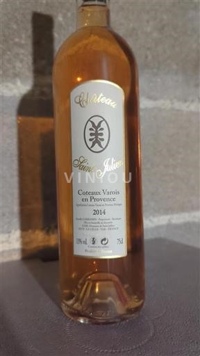 Provence Coteaux Varois en Provence Château Saint Julien 2014