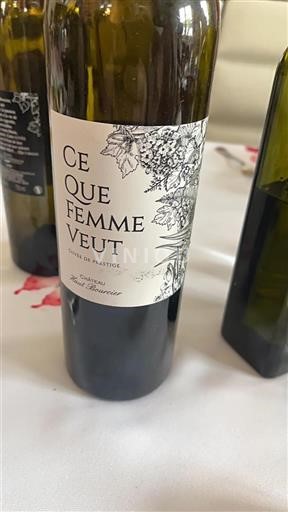 Bordeaux Château Haut Bourcier Ce Que Femme Veut 2020