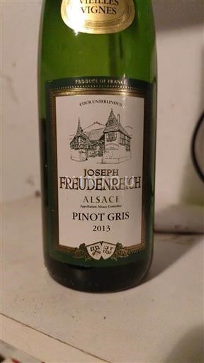 Alsacia Joseph Freudenreich Vieilles Vignes 2013