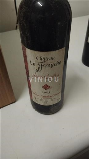 Bordeaux Saint-Émilion Château Le Freyche 2005