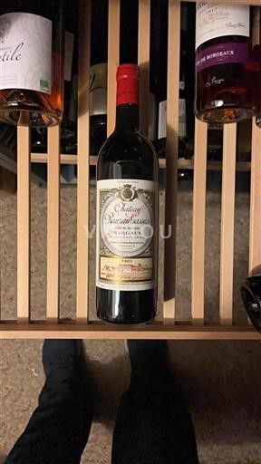 Bordeaux Margaux Grand Cru Château Rauzan Gassies 1985
