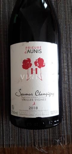 Valle del Loira Saumur-Champigny Prieuré Aunis Vieilles Vignes 2018