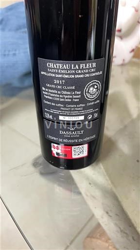 Bordeaux Saint-Émilion Grand Cru Grand Cru Château Lafleur 2017
