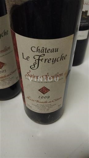 Bordeaux Saint-Émilion Château Le Freyche 2009