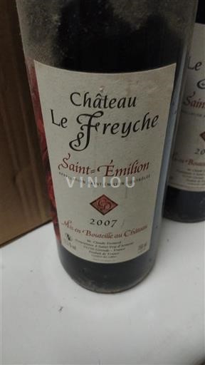 Bordeaux Saint-Émilion Château Le Freyche 2007