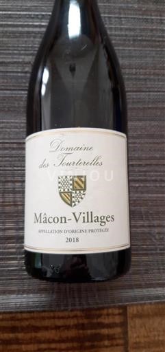 Burgundy Mâcon and Mâcon-Villages Domaine Des Tourterelles 2018