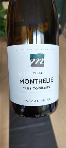 Bourgogne Monthélie Pascal Mure Les Toisières 2023