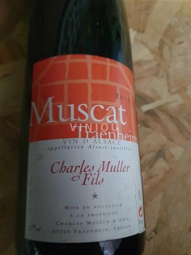 Alsácia Charles Muller & Fils Traenheim 2016