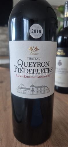 Bordeaux Saint-Émilion Grand Cru Château Queyron Pindefleurs 2010