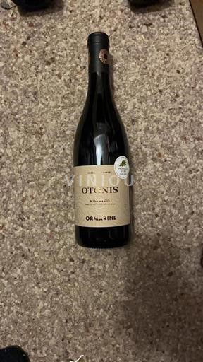 Languedoc Minervois Ormarine Otonis 2021