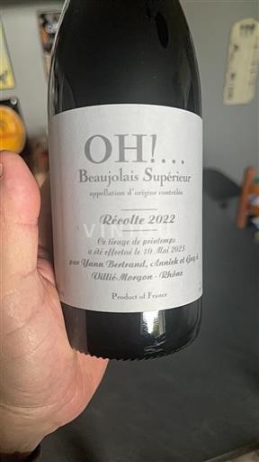 Beaujolais Beaujolais superiore OH! 2022