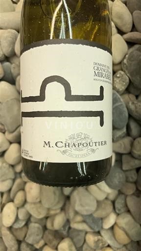 Alps and Rhodanian Region Coteaux de l'Ardèche M. Chapoutier Domaine des Granges de Mirabel 2016