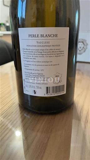 Provence, Lower Rhône Valley, Corsica Vaucluse Les Vignerons De Saint-marc Perle Blanche 2022