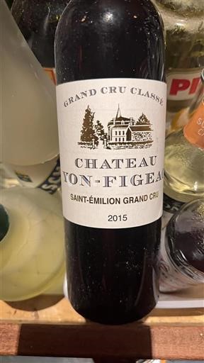 Bordeaux Saint-Émilion Grand Cru Grand Cru Château Yonfigeac 2015