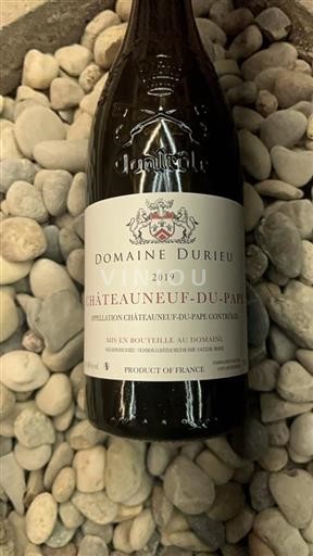 Rhônen laakso Châteauneuf-du-Pape Domaine Durieu 2019