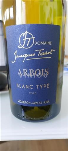 Jura Arbois Jacques Tissot Blanc Typé 2020