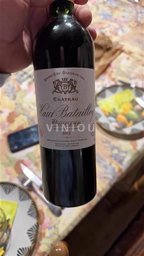 Bordeaux Pauillac Grand Cru Château Hautbatailley 2012