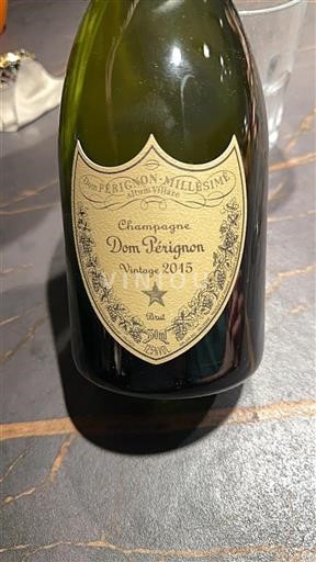 Champaña Champán Dom Pérignon Vintage 2015