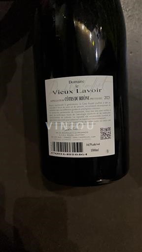 Rhônen laakso Côtes-du-rhône Domaine Le Vieux Lavoir 2023