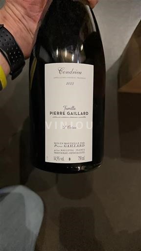 Rhône Valley Condrieu Famille Pierre Gaillard L'Octroi 2023