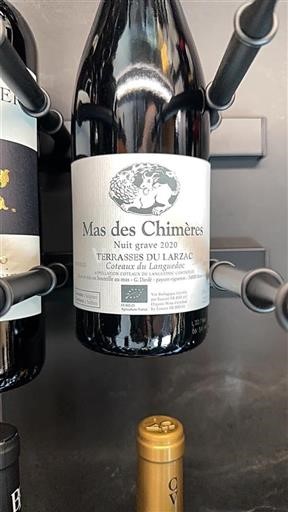 Languedoc Terrasses du Larzac Mas Des Chimères Nuit grave 2020