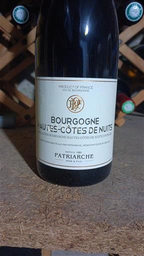 Burgundy Hautes Côtes de Nuits Patriarche 2021