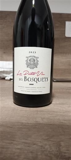 Vin Rouge sec Le Petit Vin Domaine Des Bosquets 2023 France Vallée du Rhône Gigondas