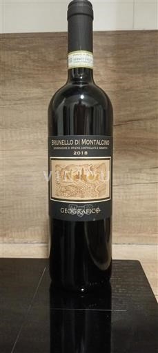 Toscana Brunello di Montalcino. Geografico 2018