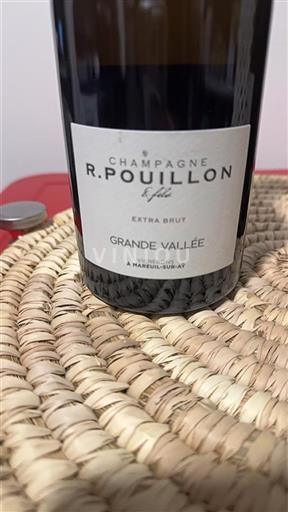 Champanhe R. Pouillon Grande Vallée Não Sazonado