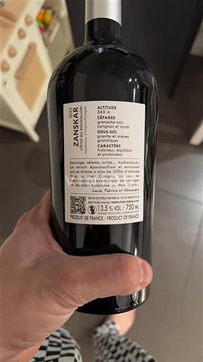 Roussillon Côtes-du-Roussillon Mas Talaia Zanskar 2022