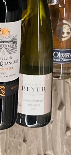 Elsass Gewürztraminer Beyer vieilles vignes 2020