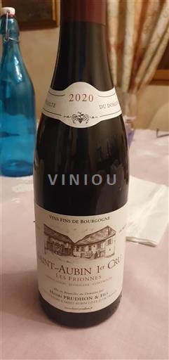 Bourgogne Premier Cru Henri Prudhon & Fils Les Frionnes 2020