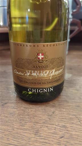 Savoia e Bugey Chignin André Et Michel Quenard Les Éboulis de la Savoyarde Senza annata