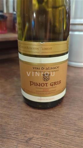 Alsácia La Cave Augustin Florent 2016