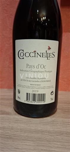 Languedoc og Roussillon Pays d'Oc Coccinelles 2019