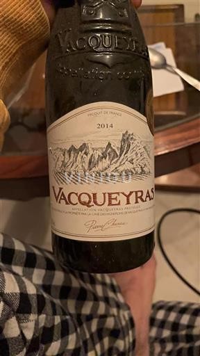 Rhônen laakso Vacqueyras La Cave Des Vignerons De Vacqueyras 2014