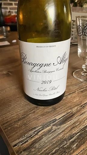 Bourgogne Bourgogne-aligoté Nicolas Potel 2019