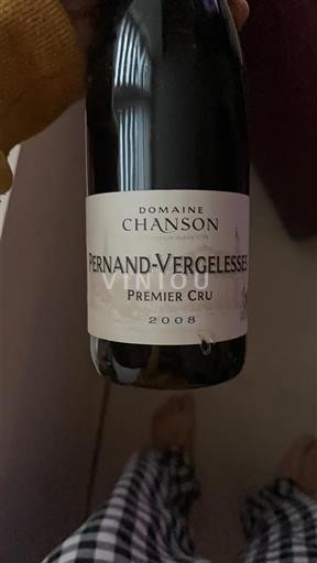 Burgundsko Pernand-Vergelesses Premier Cru Chanson 2008