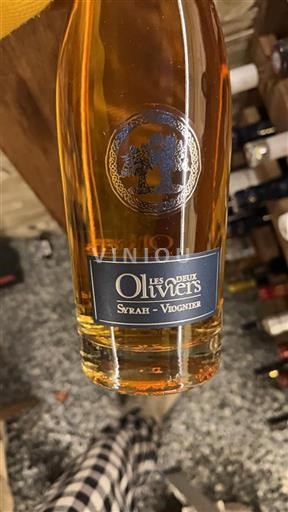 Vin Rosé sec Syrah - Viognier Les Deux Oliviers 2020 France Languedoc AOC