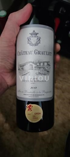 Bordeaux Blaye-Côtes-de-Bordeaux Château Graulet 2019